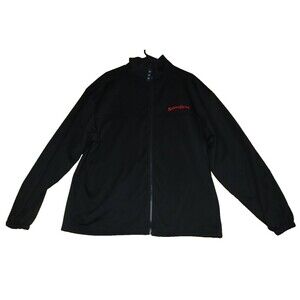 Stations Casinos Las Vegas Black Zip Up Jacket with Pockets Size XL